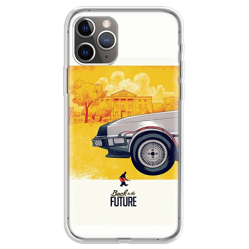 Classic Movie Back To The Future Vintage Phone Case For Apple iPhone 11 13 14 15 16 12 Pro Max 16E SE X XR XS 7 8 Plus Pattern S