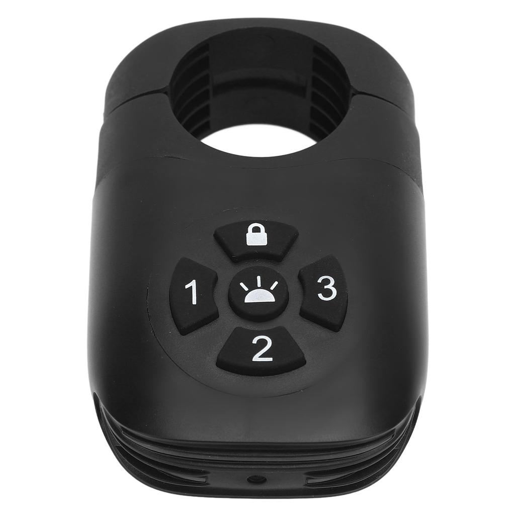 Bike Anti Theft Buzzer with Taillight 105dB 15 Second Sound Light Warning IP65 Rainproof Bike