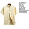 Männer Hemd Anti Pilling Neujahr Tragen Retro Chinesischen Jacquard Tang Anzug Top