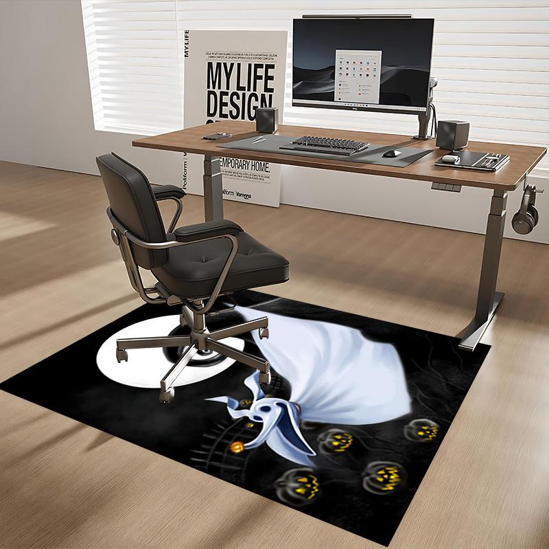 1pc Nightmare Before Christmas Carpet for Playroom Bedroom Living Room Sofa Home Decor,Game Area Rug Non-slip Floor Mat. D7280131