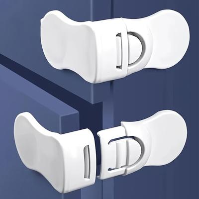 5pcs Baby Safety Drawer Lock Safety Protection Anti-Pinch Portable Cabinet Drawer Storage Cabinet Baby Safety Additions Child Buckle Refrigerator Lock