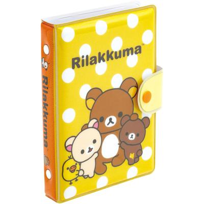 San-X Rilakkuma Squishy Sticker Binder SE68703 H155  W110  D20mm - Cute Kawaii Organizing Stationery