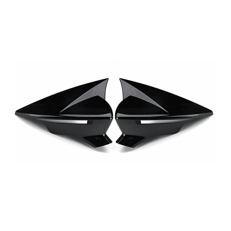 For SEAT LEON MK3 5F 2013- Rearview Mirror Cover Trim Car Side Wing Mirror Cap Accessories