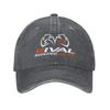 Rival Boxing Corpo Print Baseball Caps Distressed Washed Sun Visor Protection Cap Unisex Outdoor Summer Adjustable Snapback Hat