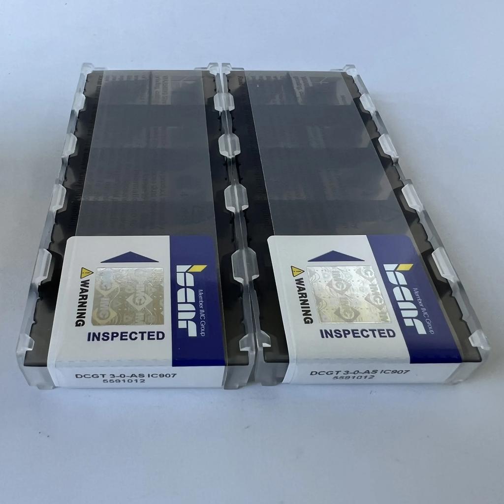 ISCAR / DCGT11T302-AS IC907  /Industrial Indexable Carbide Inserts 10 PCS