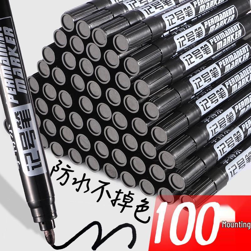 

Aowa 700 Масляный маркер с толстым наконечником - Красный/Черный для складской логистики чёрный