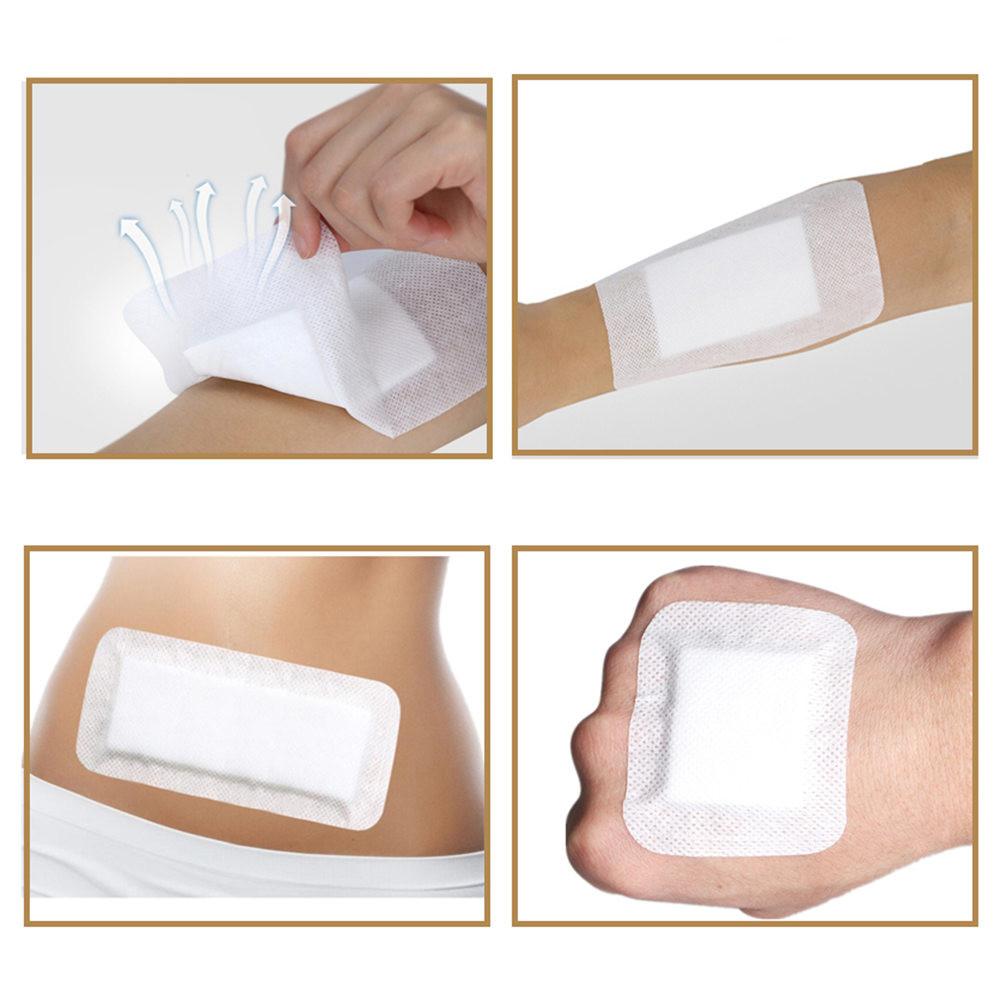 30Pcs 10x10cm/15cm/20cm/25cm Medical Sterile Wound Dressing Breathable Adhesive Large Size Band Aids Bandage Wound Care Sticker