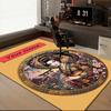 1PC Custom Name Japanese Geisha Portrait Theme Floor Mat Ideal for Living Room, Game Rooms, Office, Bedroom,Floor Mat Playful Design