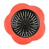 Plastic Flower Shape TPR Floor Drain Filter Sink Plug Creative Floor Drain Household Accessories