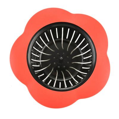 Kunststoff Blumenform TPR Bodenablauf Filter Spülenstöpsel Kreativer Bodenablauf Haushaltszubehör