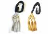 Punjabi Paranda Parandi Hair Extension Braid Tassel for Women | Silver & Golden Choti Accessories for Traditional Hairstyle