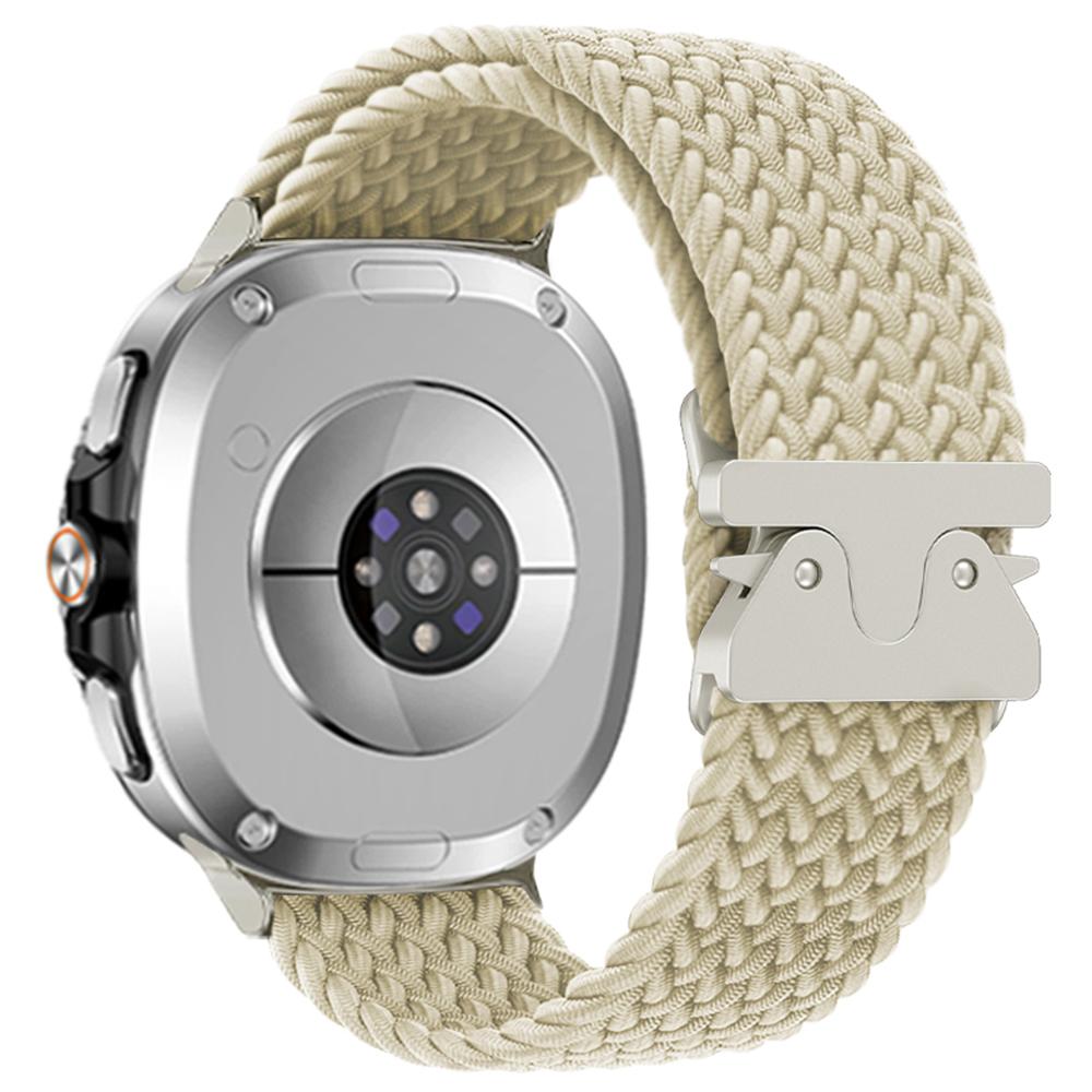 Nylon Watch Band for Samsung Galaxy Watch8 44mm/40mm/Watch8 Classic 46mm Braided Replacement Strap