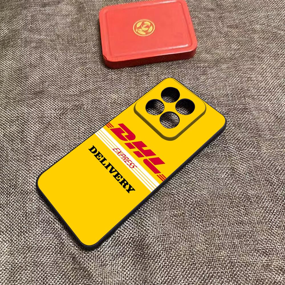 Fashion INS D-DHL Logo Phone Case Silicone Case For Xiaomi POCO X5 X5PRO 5G Soft Fundas Poco X5 Pro 5G Case