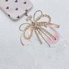 Stylish Pearls Butterfly Bowknot Pendant Versatile Bag Decoration Accessory in Multiple Color for Stylish Women