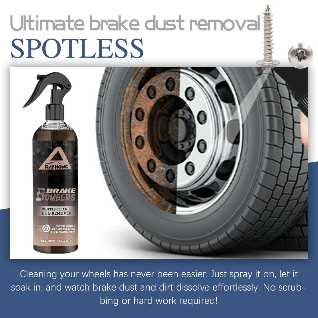Rayhong Car Brake Cleaner Brake Disc Rust Remover Polishing And Repairing Wheel Abnormal Noise Cleaner 1 Set