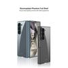 Transparent Electroplated Frame Ultra Thine Hard PC Phone Cover for Samsung Galaxy Z Fold 6 5 Case Z Fold 6 5 Shockproof Covers