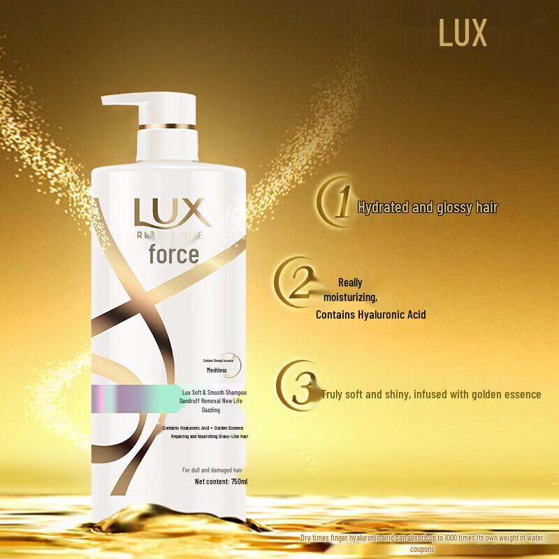Lux New Life Dazzling Anti-Dandruff Shampoo