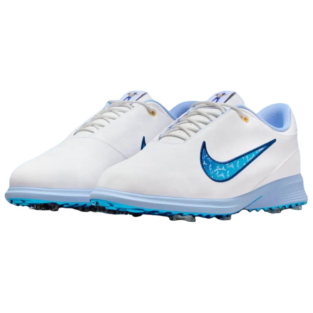 Nike Eastside Golf X Victory Tour 4 Bequeme Weiche Golfschuhe Unisex Sneaker Weiß Blau IO3805-100