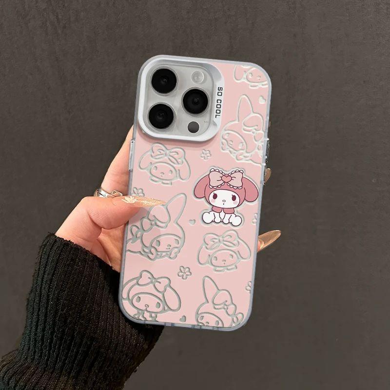 Hello Kitty Kuromi Cinnamoroll Case For Iphone 17 Pro Max 17 Air 16 15 14 11 12 13 Pro Max 16 Plus 16e 13 Mini Cartoon PC Casing