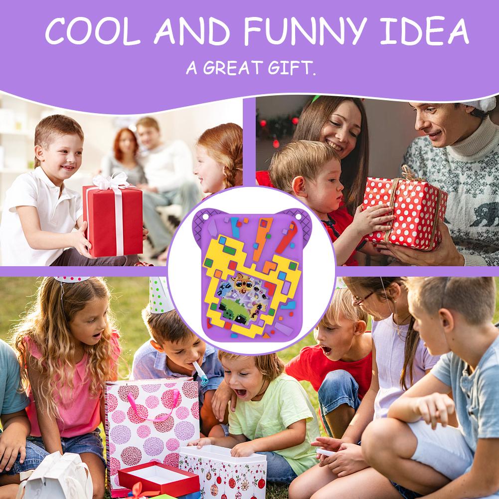 Silicone Case Washable Silicone Protective Cover with Lanyard Protector Cover for Bitzee Dis Ney Interactive Toy Electronic Pets