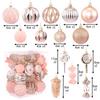 11/11pcs Christmas Ball Ornaments Special-shaped Christmas Tree Party Decoration New Christmas Spheres Pendant Short Snail Set