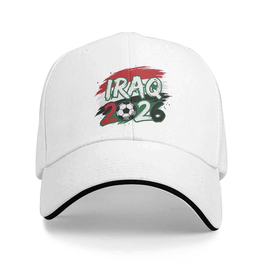 Women Unisex Iraq Flag Iraqi Outdoor Hat Sun Cap Casual Baseball Cap Sunscreen Hats