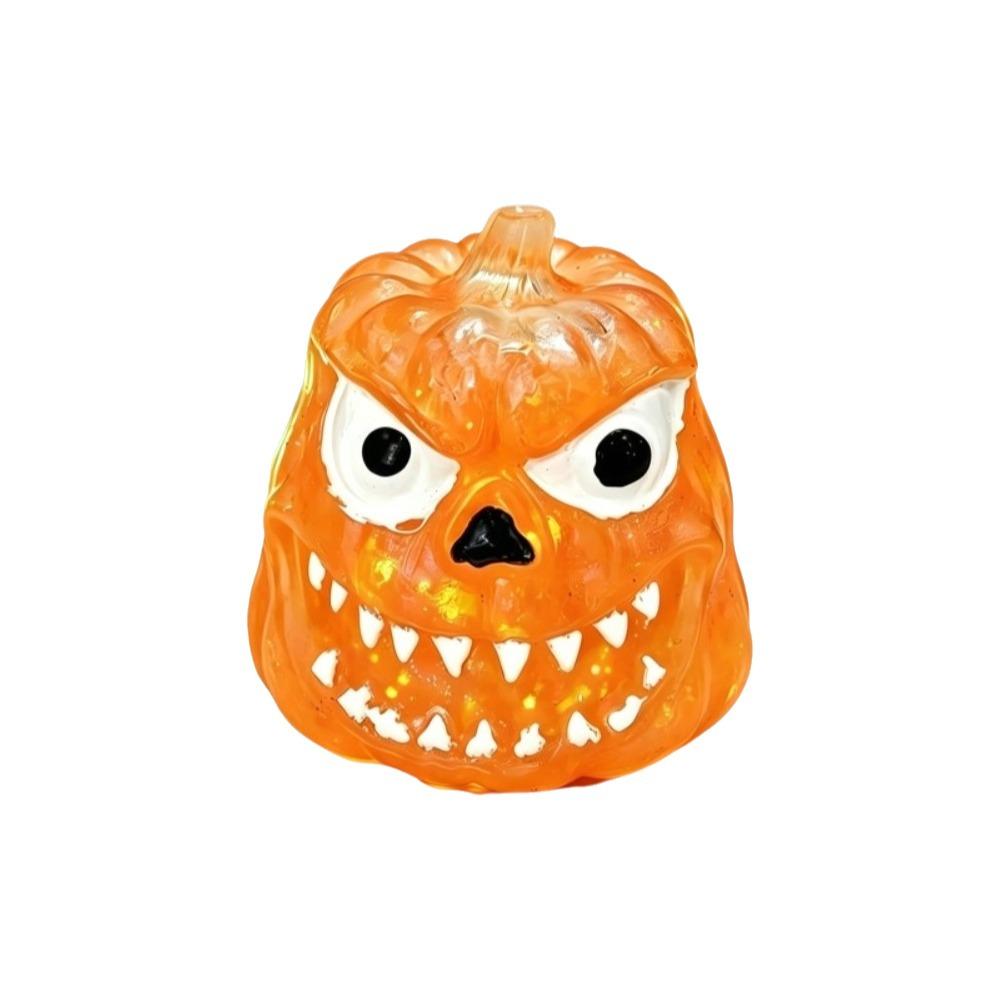 TPR Halloween Dumplings Squeeze Toy Devil Pumpkin Stress Relief Sensory Ball Stress Relief