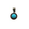 Used Navajo Kingman Turquoise Pendant Silver 925 Approx. 4.7g
