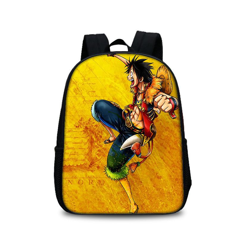 One Piece Backpack For Kids With Nylon Material And Adjustable Straps For School And Daily Use
