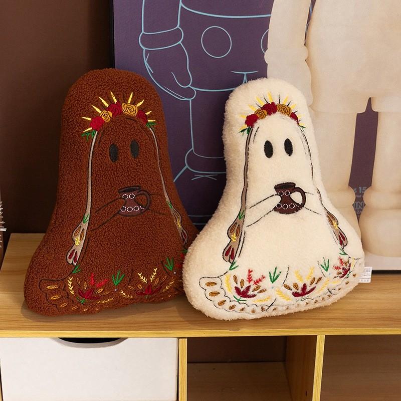 Halloween Ghost Pillow Plush Decor For Kids Gift And Party Activities