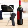 Wine Bottle Opener Vertical Lever Corkscrew Ergonomic Handle Non-Slip Multifunctional Quick Open Beverages Bottle Tool Home Bar Supplies