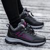 Genuine winter wool cotton shoes thickened and velvet mother snow boots medium warm walking shoes