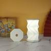 Creative Foldable Paper Latern LED Mini Rotating Light Birthday Gift Dimmable Table Lamp  Home