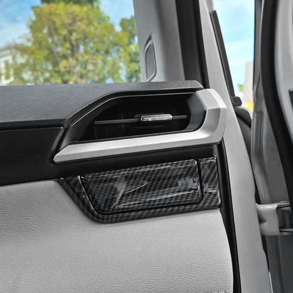 Car Passanger Side Storage Box Handle Bowl Trim for Toyota Avanza Veloz 2022 2023 2024 Decorative Sticker Cover Accessories
