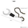 Bike Cassette Flywheel Removal Tool With Chain Whip Sprocket Wrench 3 In 1 MTB Road Bicyclee Bottom Bracket Remover BB Spanner