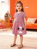 European & American Summer Dresses for Girls - Cute Dog Print