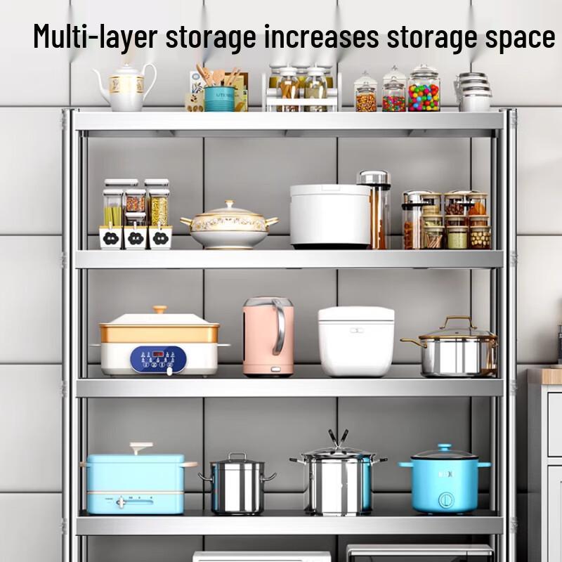 Thickened Stainless Steel Kitchen Storage Rack