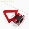 ABS Car Styling Trailer Hooks Simulation Racing Ring Bumper Sticker Universal Vehicle Towing Hook Decoration Tow Hook Sticker