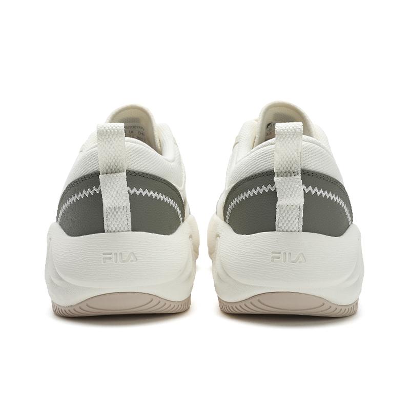 Fila Cookies Sneakers Durable Breathable Quick-Drying Lightweight Low-Top Canvas Shoes Men Sneakers Snow-White F12M522301FPV