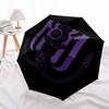 Royal Sporting Club Anderlecht pattern, automatic folding umbrella, portable and foldable design, 8 ribs, a Christmas or birthday gift.