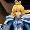 La Saber Artoria Pendragon Action Figure Fate Grand Order Collectible Model Cloak Armor Crown For Fgo Fans Desktop Decoration