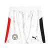 Criança Super 25-26 Manchester City Versão Fã Casa Mcfc Shorts Réplica Moda Confortável Macio Cintura Média Calças de Futebol Shorts Unissex 781146-07