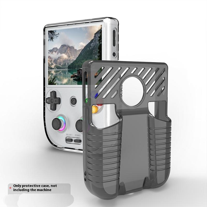 1Pcs Anti-Scratch Anti-Fall Storage Cover Case For  Rg406V Tpu Case Transparent Console Protective Cover
