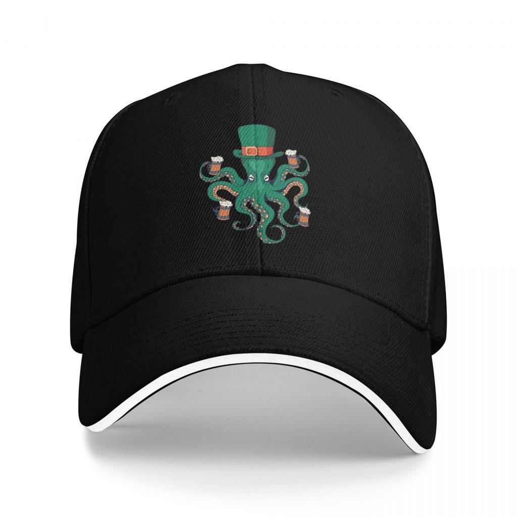 Baseball Caps St Patricks Day Octopus Casquette Female Male Sport Summer Hats