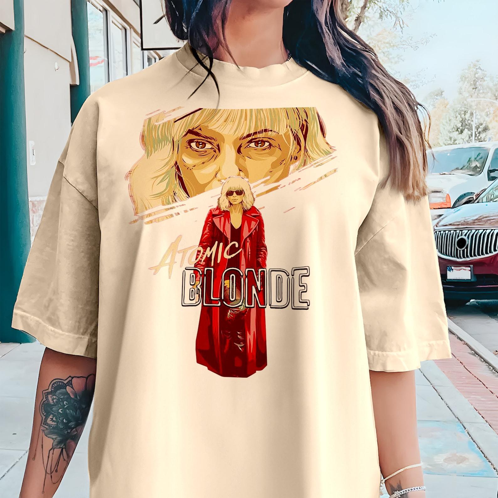 Atomic Blonde V1 Movie Poster Classic Movie Unisex T-Shirt all sizes S-5XL S