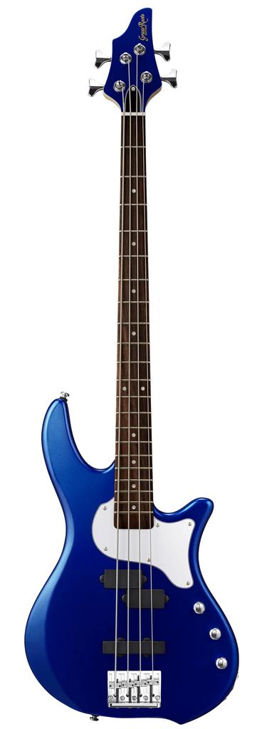 GrassRoots Metallic Blue Electric Bass G-BB-DLX