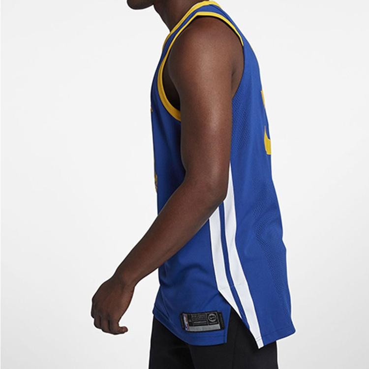 Nike Stephen Curry Icon Edition Authentic AU Golden State Warriors Jersey 'Blue' Men's 863022-495