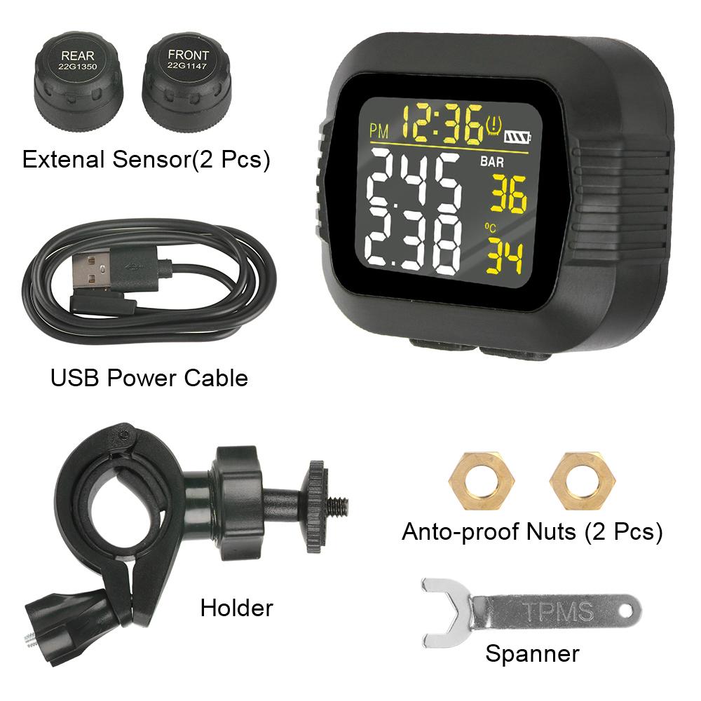 2 Sensors LCD