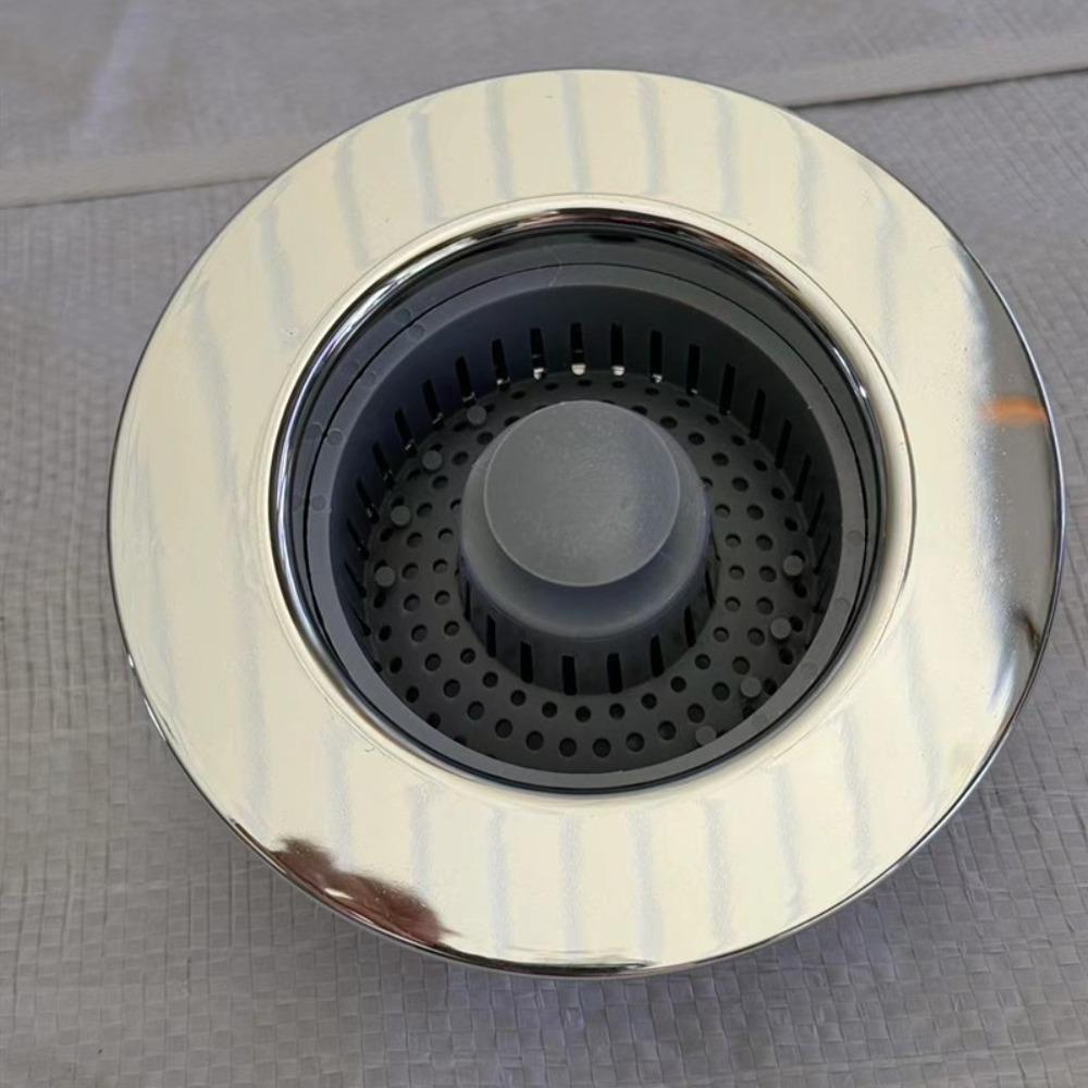 Unidirectional Drainage Sink Filter Anti-blocking Water Shut-off Cover Drain Filter  Kitchen