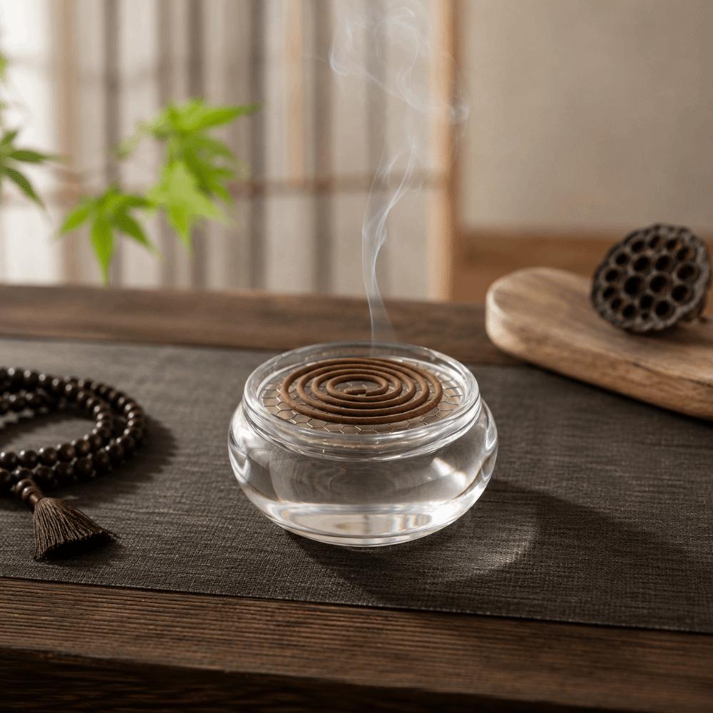 Creative Aromatherapy Stove Mini Mosquito Coils Tray Ancient Style Fragrance Censer Tea Ceremony